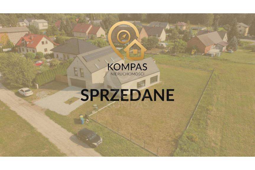 wrocławski, Długołęka, Brzezia Łąka, Chmielna, Dom wg. indywidualnego projektu Nowoczesna Stodoła