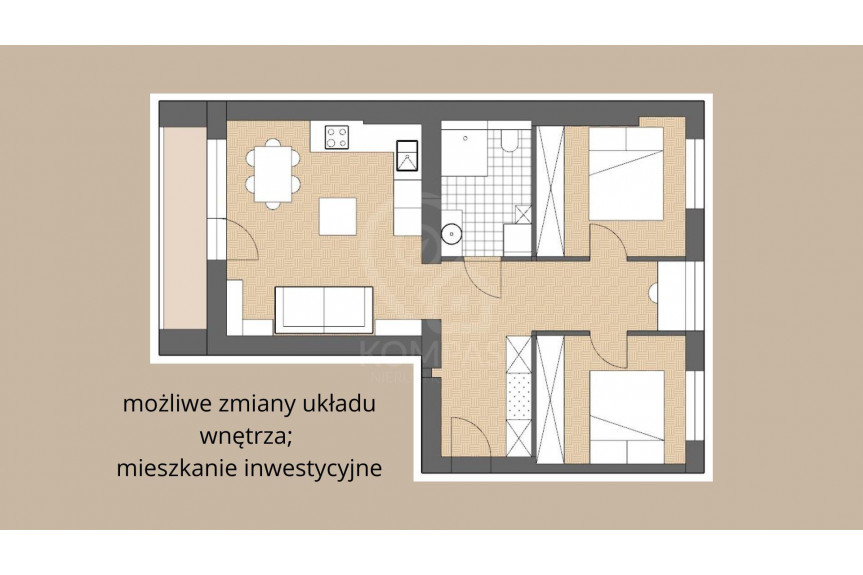 Wrocław, Wrocław-Śródmieście, Śródmieście, ks. kard. Stefana Wyszyńskiego, Przestronne 2 pokoje na Ołbinie