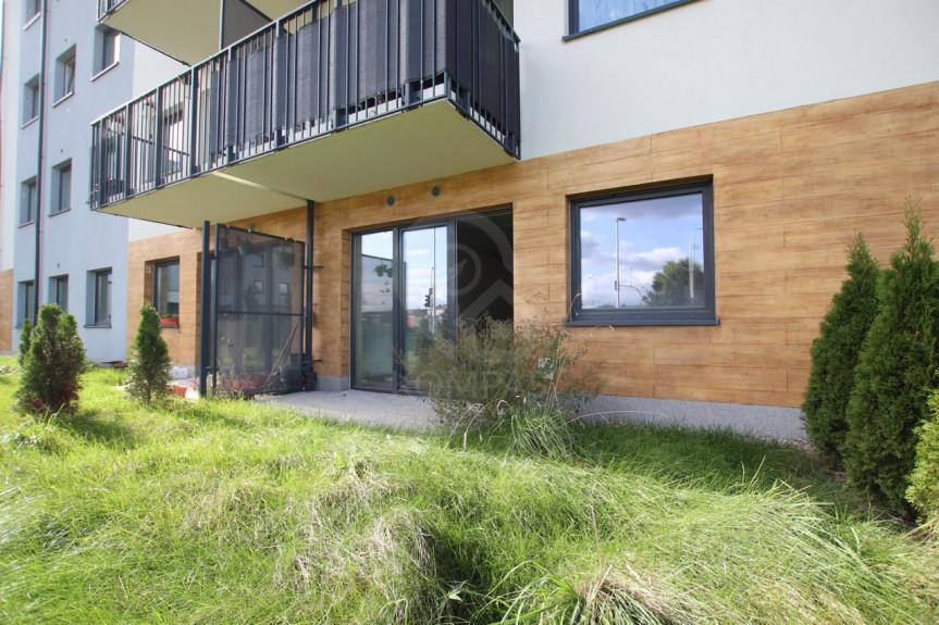 Wrocław, Wrocław-Krzyki, Jagodno, Drabika, 2 pok | Ogr&oacute;dek | Stan Deweloperski | Smart Home