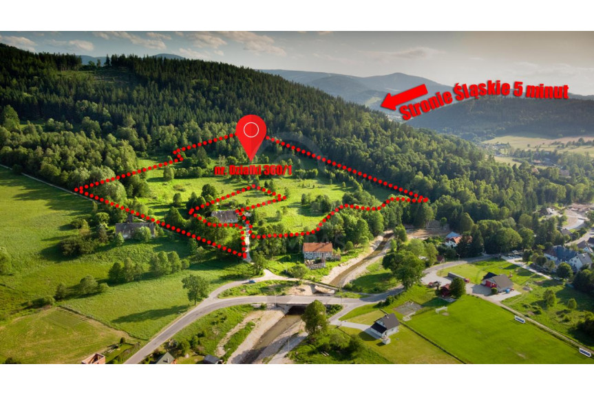dolnośląskie, kłodzki, Stronie Śląskie, Stary Gierałt&oacute;w, Wyjątkowa działka inwestycyjna 5,3 ha