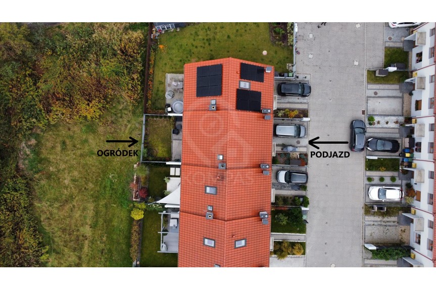 średzki, Miękinia, Wilkszyn, Wiśniowe Wzg&oacute;rze, Nowoczesny dom/ogr&oacute;dek/podjazd/blisko lasu