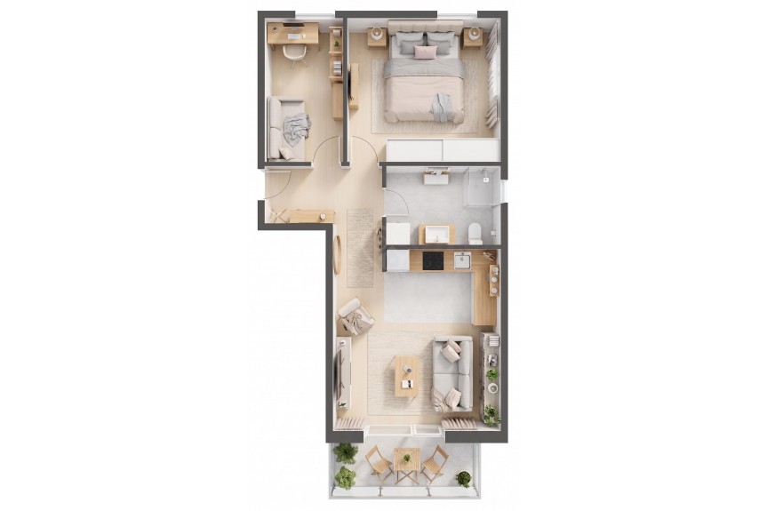 Wrocław, Wrocław-Psie Pole, Lipa Piotrowska, Tymiankowa, Lipa Piotrowska 61m2 balkon,garaż