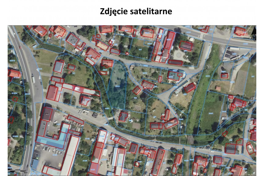 dzierżoniowski, Łagiewniki, Boczna, Przestronna działka otoczona świerkami