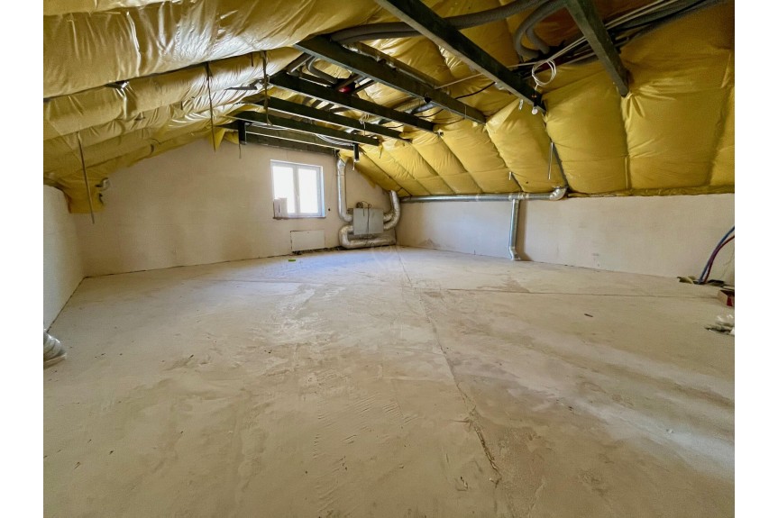 wołowski, Woł&oacute;w, Stobno, Nowoczesny dom 201m2 plus hala magazynowa 244m2