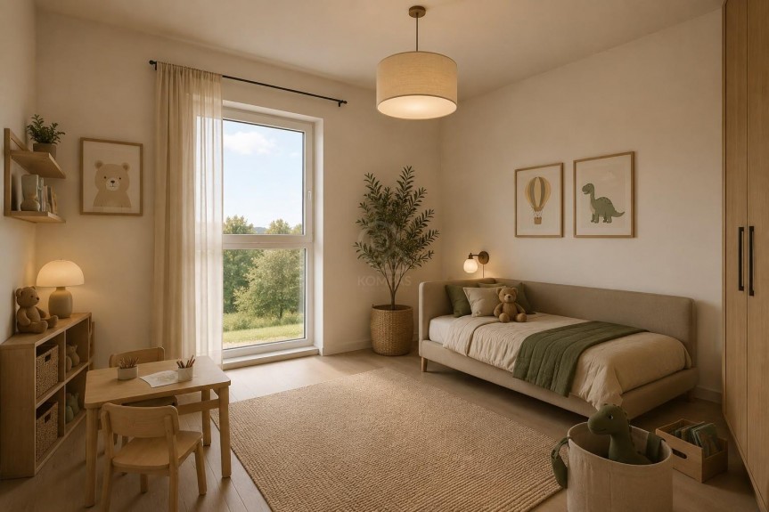 wrocławski, Kobierzyce, Bielany Wrocławskie, Kolejowa, 4 pokoje | 99,66 m&sup2; | Balkon 29 m&sup2; | Bielany