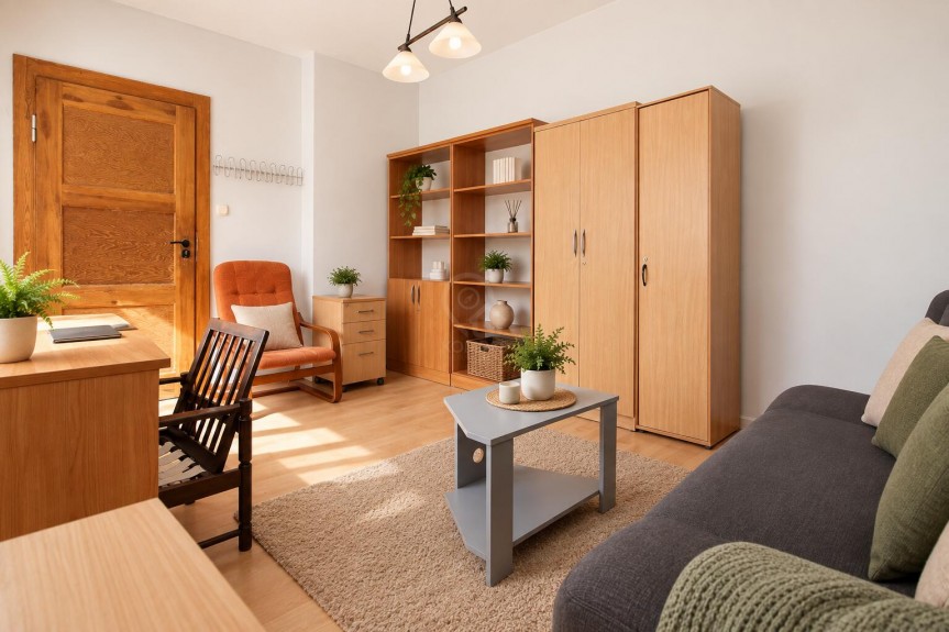 Wrocław, Wrocław-Krzyki, Południe, Wr&oacute;bla, 3 pokoje | 50,22 m&sup2; | Duża piwnica 12 m&sup2; | Park Grabiszyński